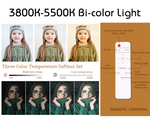 Cargar imagen en el visor de la galería, Kit Profesional Softbox de Iluminación Estudio Fotográfico | LED E27
