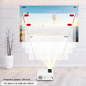 Proyector Thundeal TD93 Wifi Cinema Full HD 4K (Multi-Screen Versión)