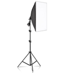 Cargar imagen en el visor de la galería, Kit Profesional Softbox de Iluminación Estudio Fotográfico | LED E27
