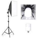 Cargar imagen en el visor de la galería, Kit Profesional Softbox de Iluminación Estudio Fotográfico | LED E27
