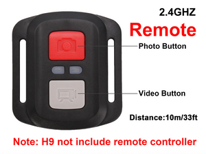 Cámara de Acción Tipo Go Pro H9R H9 Ultra HD, 4K (Resistente al Agua)