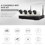 Cargar imagen en el visor de la galería, Kit De 4 Cámaras Inalámbricas con Dvr  Monitoreo (Seguridad Exterior)
