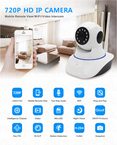 Cámara de Seguridad Vigilancia Inteligente 360º (Monitoreada Teléfono Móvil)