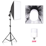 Cargar imagen en el visor de la galería, Kit Profesional Softbox de Iluminación Estudio Fotográfico | LED E27
