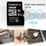 Cargar imagen en el visor de la galería, Memoria Micro SD Kingston Canvas Select Plus 128GB Class 10
