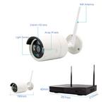 Cargar imagen en el visor de la galería, Kit De 4 Cámaras Inalámbricas con Dvr  Monitoreo (Seguridad Exterior)
