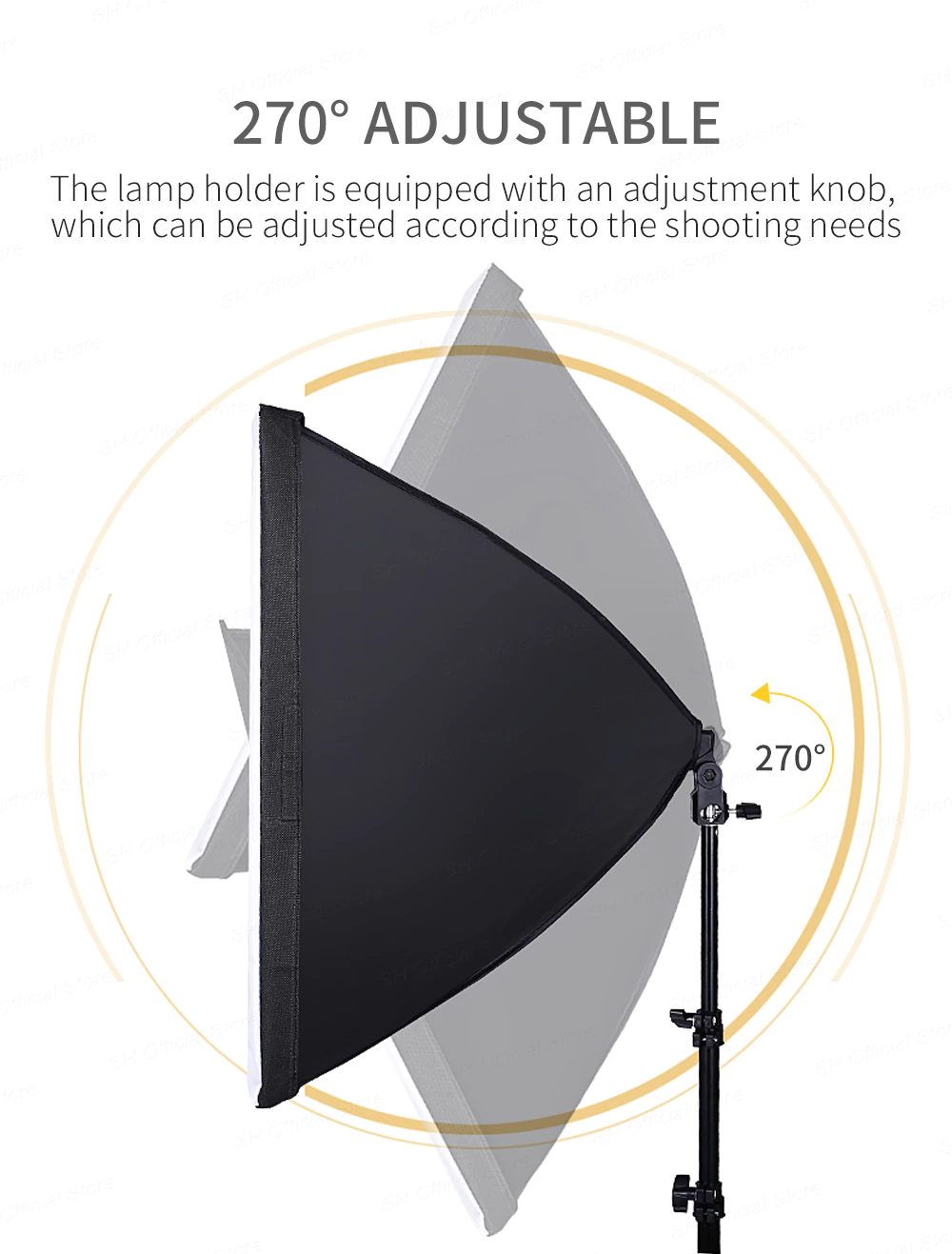 Kit Profesional Softbox de Iluminación Estudio Fotográfico | LED E27