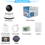 Cargar imagen en el visor de la galería, Cámara Panorámica IP Inteligente HD Visión Nocturna (Bocina Micrófono 360 Grados)
