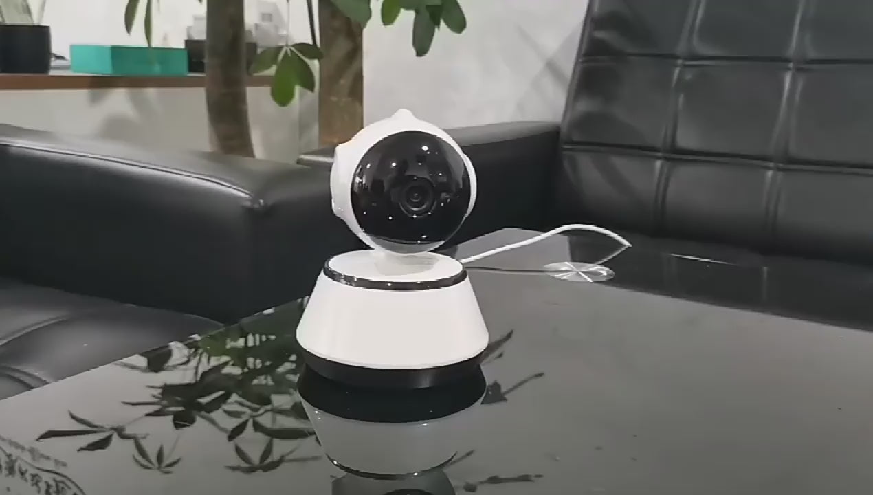 Cámara Panorámica IP Inteligente HD Visión Nocturna (Bocina Micrófono 360 Grados)