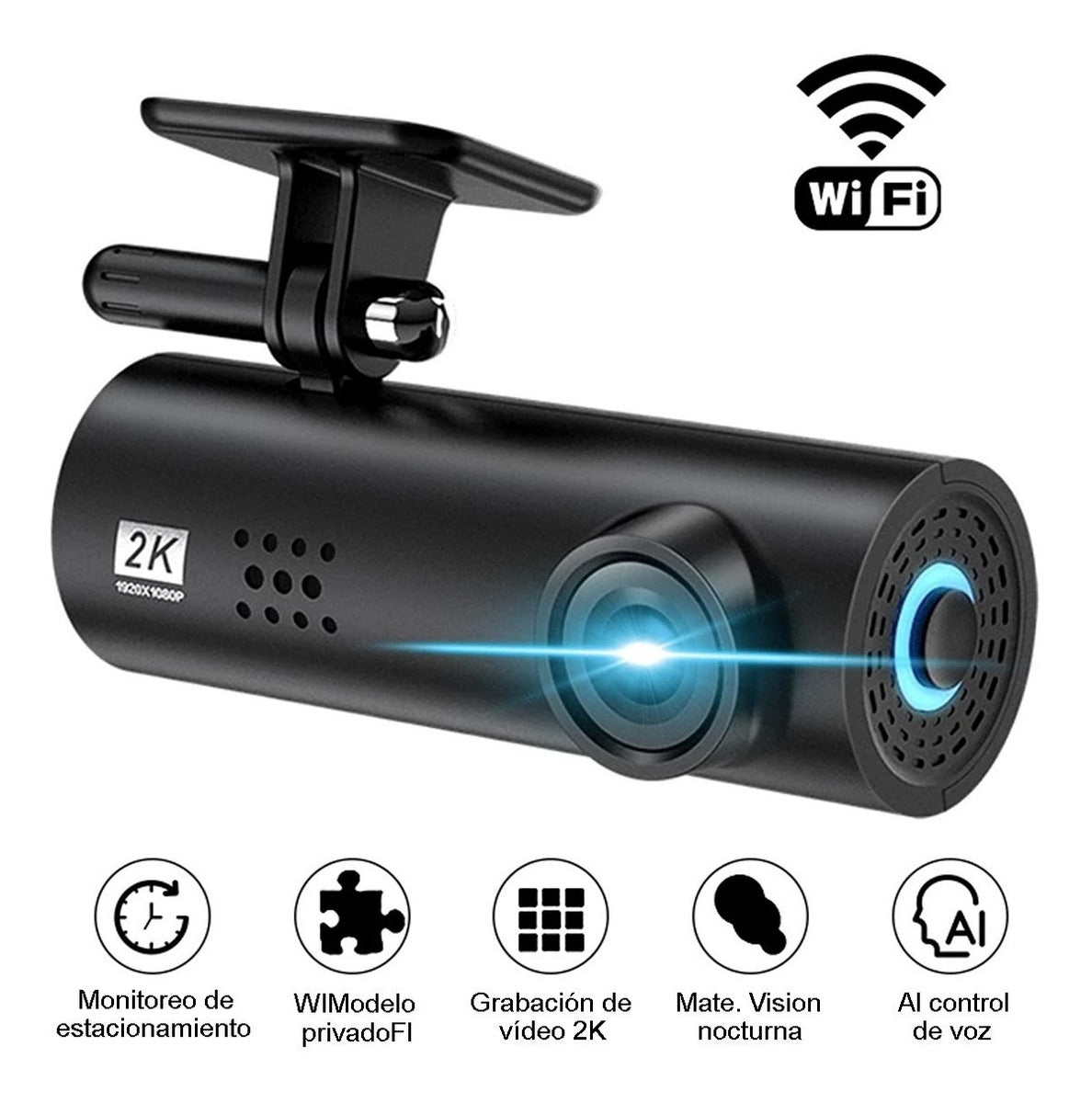 Cámara Inteligente 70mai Tablero de Auto AI Control de Voz (Full HD, Wifi)