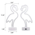 Cargar imagen en el visor de la galería, Lámpara Decorativa Neón Flex Flamenco (Rosa)
