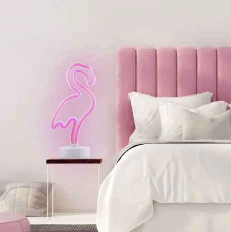 Lámpara Decorativa Neón Flex Flamenco (Rosa)