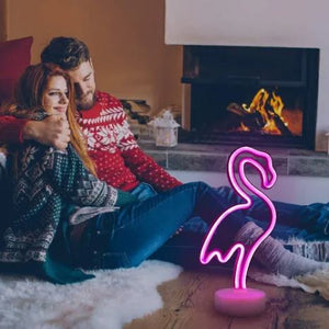 Lámpara Decorativa Neón Flex Flamenco (Rosa)