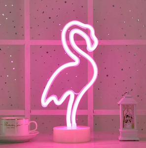 Lámpara Decorativa Neón Flex Flamenco (Rosa)