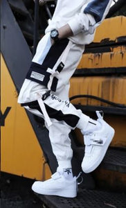 Pantalones Jogger Urban Harem Black&White Originales (Marca Fissiongrowth)