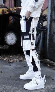 Pantalones Jogger Urban Harem Black&White Originales (Marca Fissiongrowth)