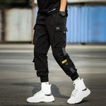 Cargar imagen en el visor de la galería, Pantalones Jogger Urban Harem Originales Marca Keejoin (Bolsillos con Cintas)
