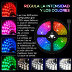 Cargar imagen en el visor de la galería, Luces LED Antiniebla 5050 5V Flexibles Para Auto u Oficina (5m)
