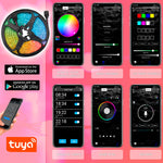 Cargar imagen en el visor de la galería, Increíbles Tiras de Luz LED 5050 RGB Flexibles App Bluetooth Control (5 - 30M)

