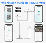 Cargar imagen en el visor de la galería, Cámara de Seguridad Vigilancia Inteligente 360º (Monitoreada Teléfono Móvil)
