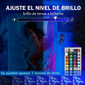 Increíbles Tiras de Luz LED 5050 Flexibles Control RGB (2, 5, 7m)
