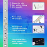 Cargar imagen en el visor de la galería, Increíbles Tiras de Luz LED 5050 Flexibles Control RGB (2, 5, 7m)
