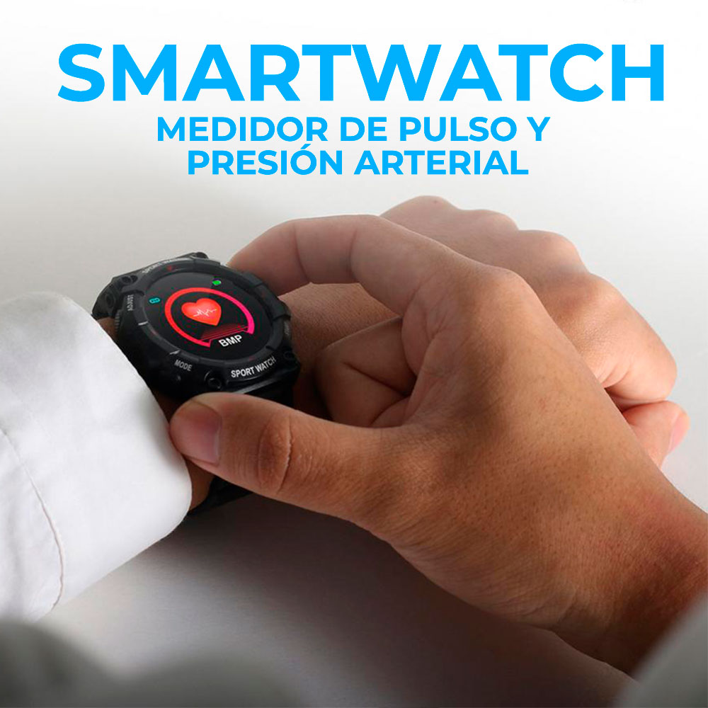 Nuevo Reloj Inteligente Smartwatch Deportivo Uso Rudo (Resistente al Agua)