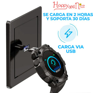 Nuevo Reloj Inteligente Smartwatch Deportivo Uso Rudo (Resistente al Agua)