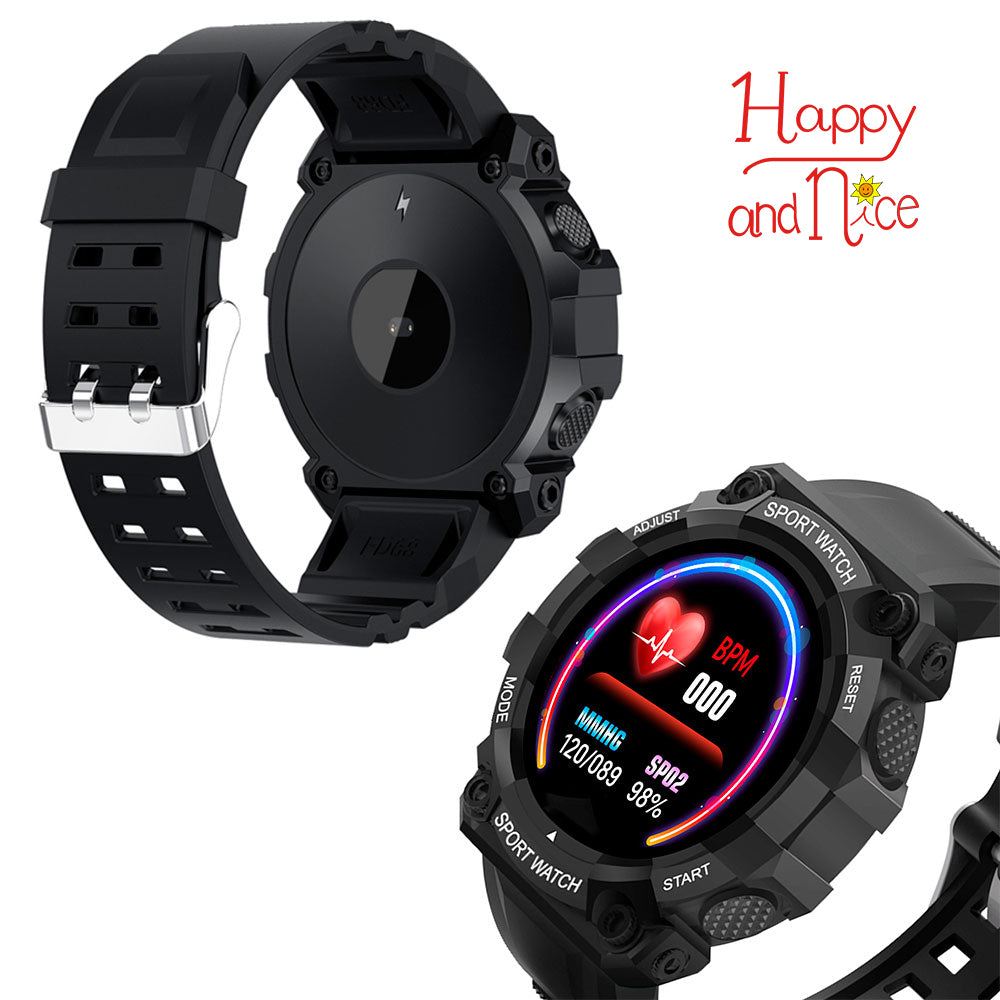Nuevo Reloj Inteligente Smartwatch Deportivo Uso Rudo (Resistente al Agua)