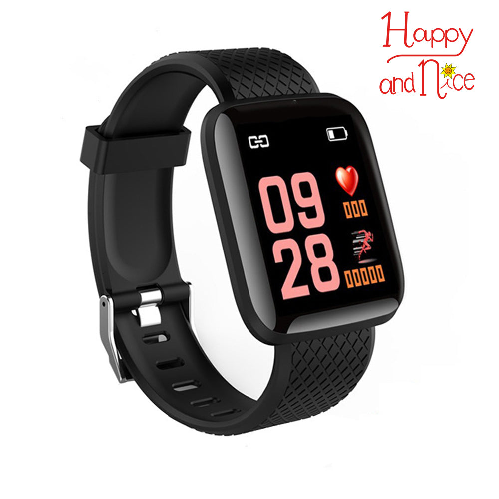 Súper Smartwatch Reloj Inteligente Band 116P Plus Pulsera Sensor De Ritmo Cardíaco