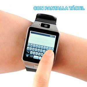 Increíble Reloj Inteligente Smartwatch con Cámara (Resistente al Agua)