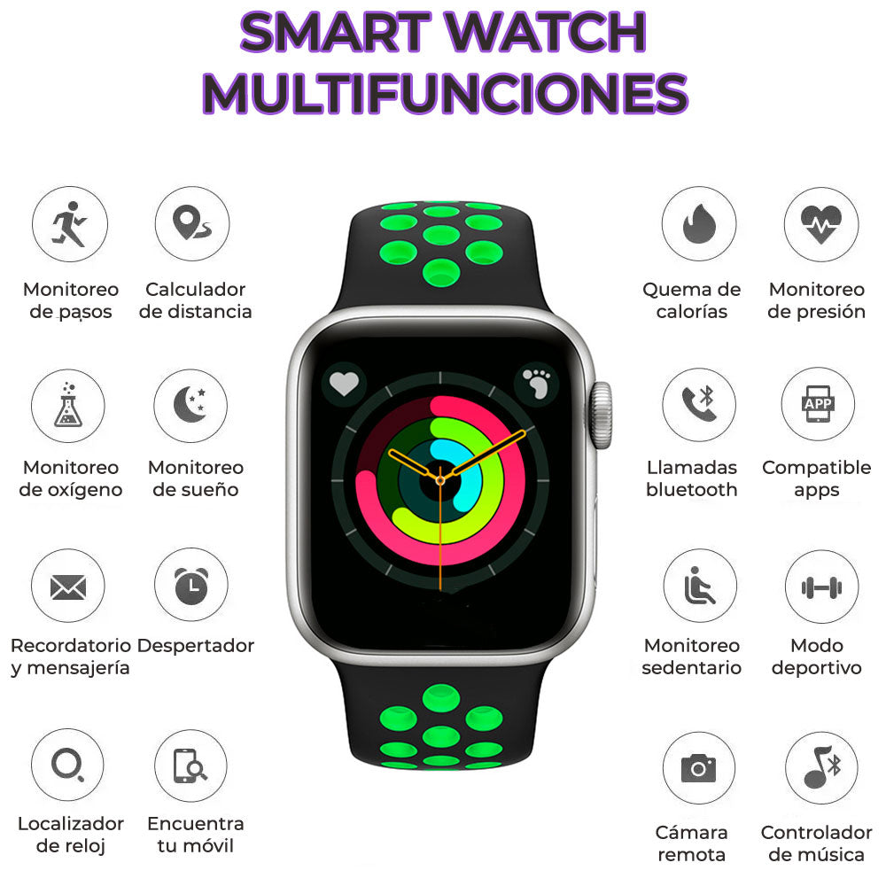 Avanzado Reloj Inteligente Smartwatch Deportivo