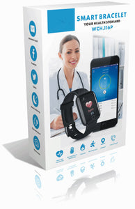 Súper Smartwatch Reloj Inteligente Band 116P Plus Pulsera Sensor De Ritmo Cardíaco
