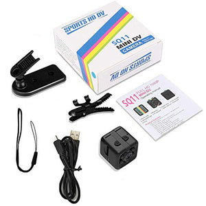 Mini-Cámara Avanzada Espía HD Monitoreo Celular (Base Incluida)