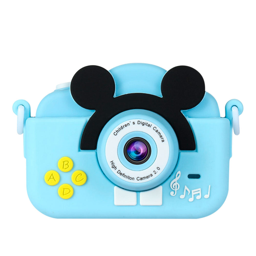 Cámara Digital Ratón Para Niños Uso Rudo Full Hd Fotos Video 1080P