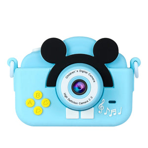 Cámara Digital Ratón Para Niños Uso Rudo Full Hd Fotos Video 1080P