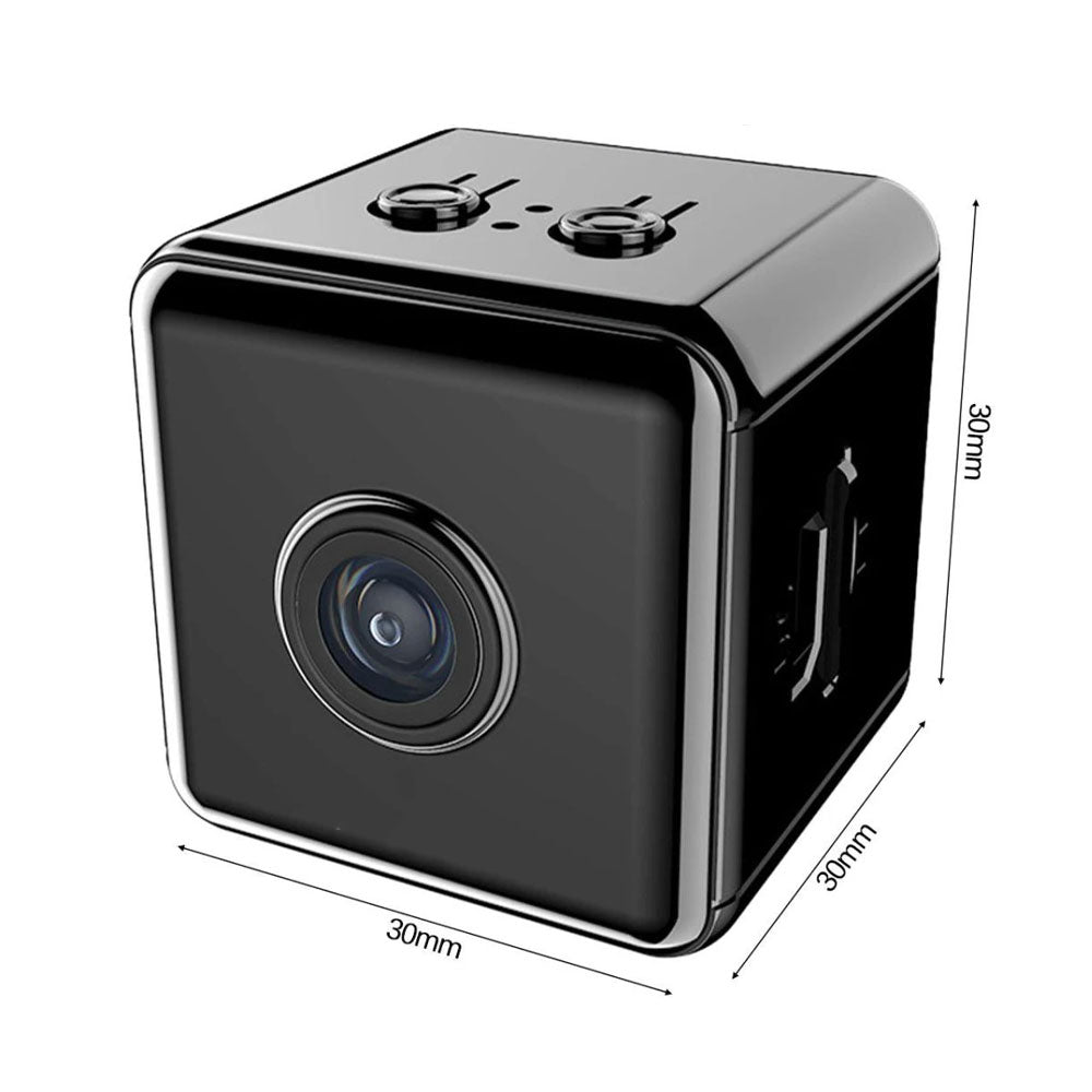 Increíble Mini-Cámara Avanzada Espía HD Monitoreo Celular (Base Incluida)