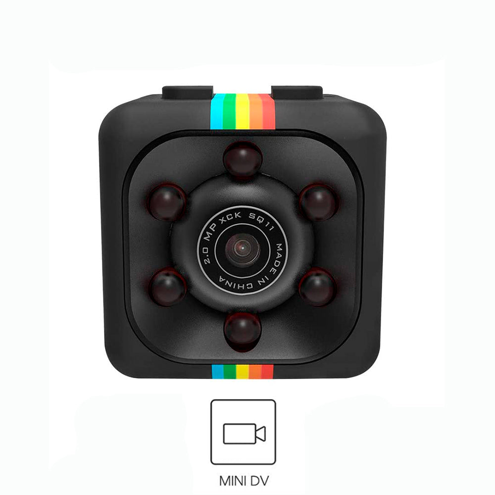 Mini-Cámara Avanzada Espía HD Monitoreo Celular (Base Incluida)