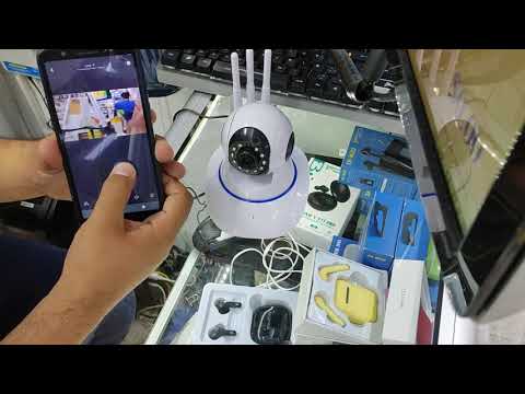 Cámara de Seguridad Vigilancia Inteligente 360º (Monitoreada Teléfono Móvil)