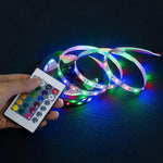 Cargar imagen en el visor de la galería, Increíbles Tiras de Luz LED 5050 Flexibles Control RGB (2, 5, 7m)
