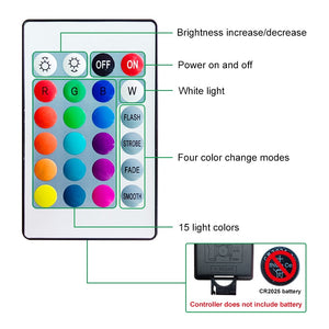 Increíbles Tiras de Luz LED 5050 Flexibles Control RGB (2, 5, 7m)